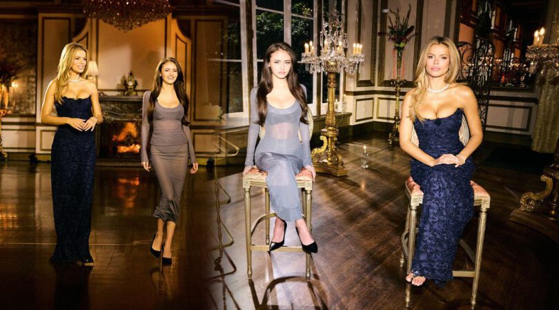 Leni Klum Goes Totally Sheer in GNTM Premiere while Brooks Nader Flaunts Massive Cleavage