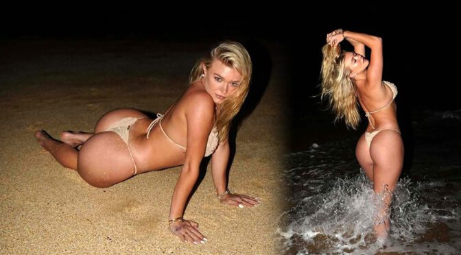 Katie Sigmond’s Bubble Butt Shines Under the Stars – Pure Thong Temptation