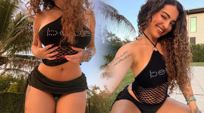 Malu Trevejo Shows Off Famous Curves and Tattoos in Sultry Outdoor Shoot
