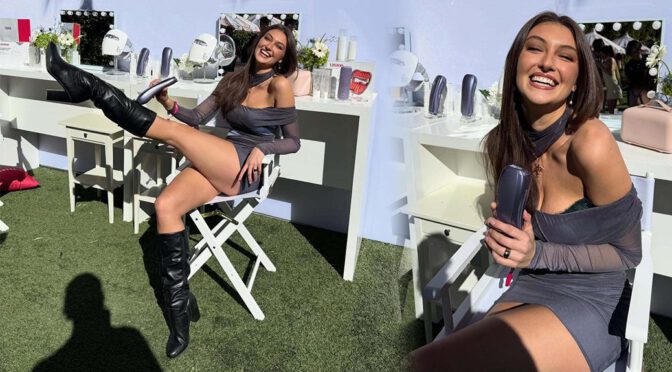 Rachel Pizzolato Shows Off Her Incredible Body And Sexy Legs In Tiny Dress