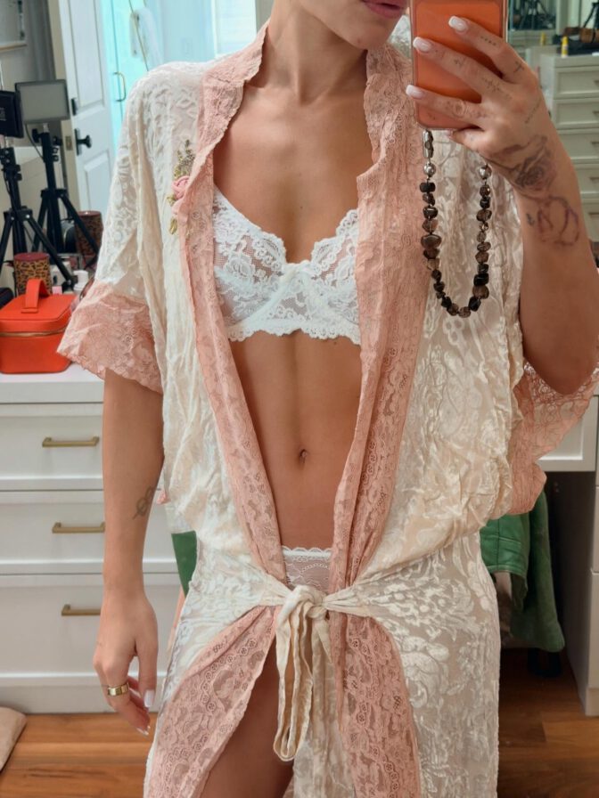Rita Ora Sexy Selfie Lingerie