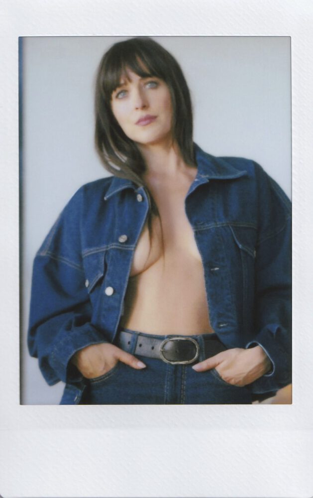 Dakota Johnson Topless Calvin Klein