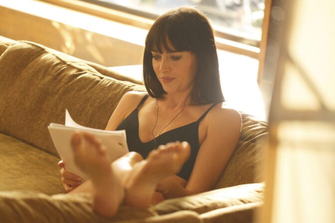Dakota Johnson Topless Calvin Klein