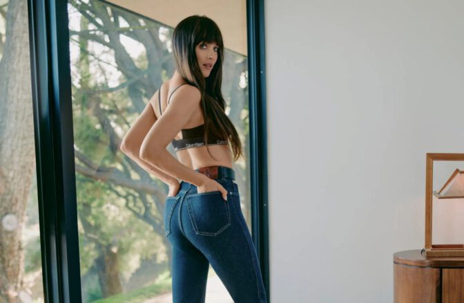 Dakota Johnson Topless Calvin Klein