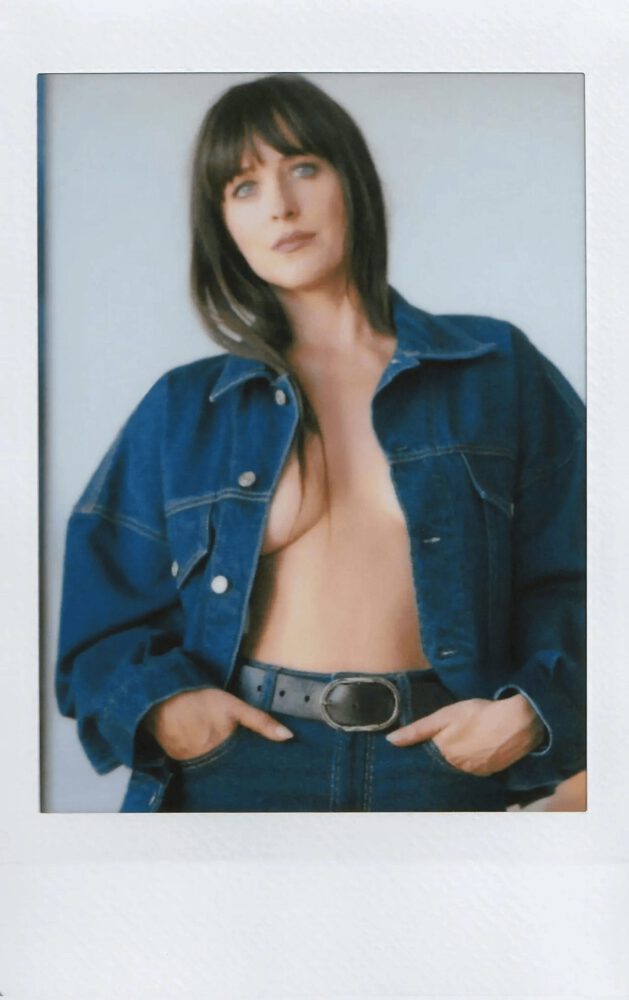 Dakota Johnson Topless Calvin Klein