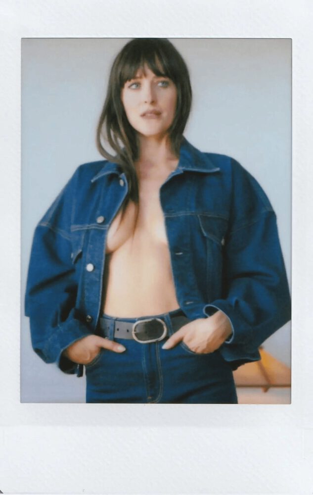 Dakota Johnson Topless Calvin Klein