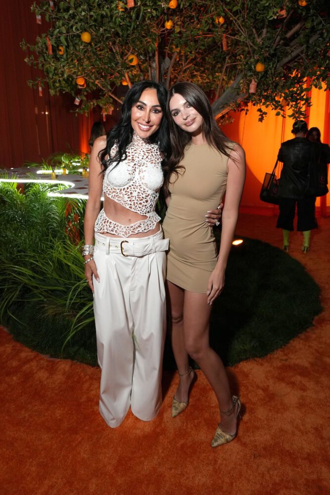 Emily Ratajkowski Sexy Mini Dress Ulta Launch