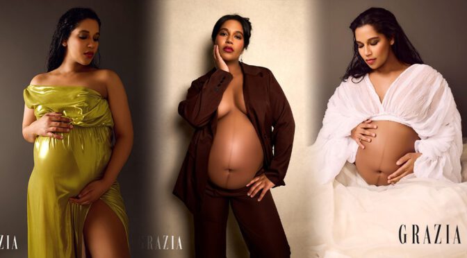 Alana Monteiro Topless Pregnant