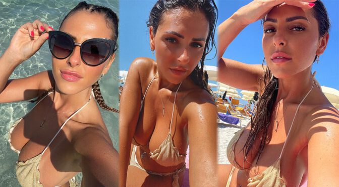 Maddalena Cabizzosu Big Tits Bikini