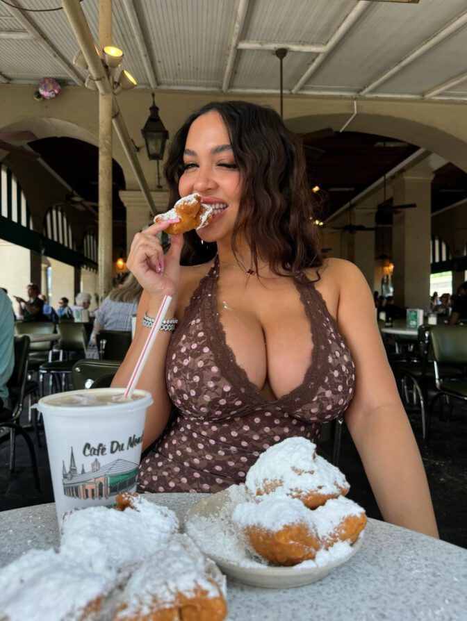 Stella Hudgens Big Boobs Sexy Cleavage