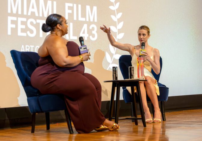 Lili Reinhart Boobs Cleavage Miami Film Festival