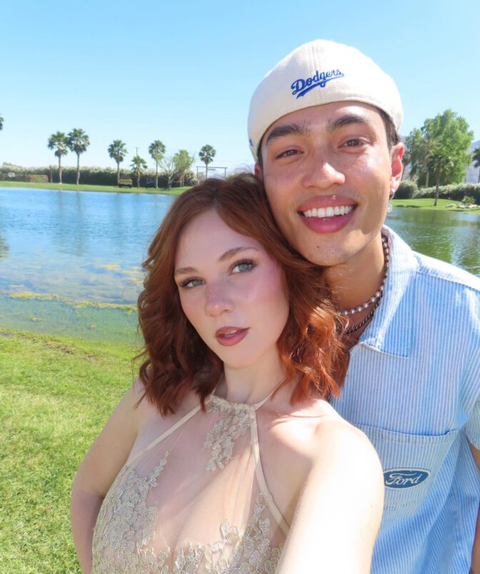 Lily Brooks Obriant Nipples Coachella Braless See Through Top