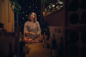 Sabrina Carpenter Lesbian Eroticism House Tour Video Margaret Qualley Madelyn Cline