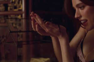 Sabrina Carpenter Lesbian Eroticism House Tour Video Margaret Qualley Madelyn Cline