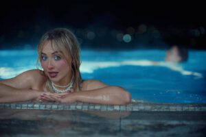 Sabrina Carpenter Lesbian Eroticism House Tour Video Margaret Qualley Madelyn Cline