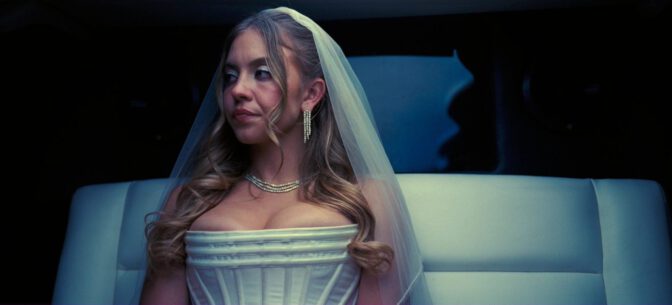 Sydney Sweeney Massive Tits Bloody Corset Upskirt
