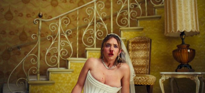 Sydney Sweeney Massive Tits Bloody Corset Upskirt