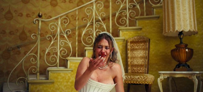 Sydney Sweeney Massive Tits Bloody Corset Upskirt