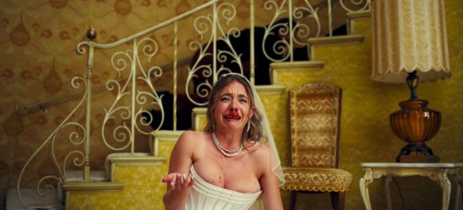 Sydney Sweeney Massive Tits Bloody Corset Upskirt