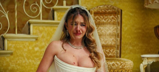 Sydney Sweeney Massive Tits Bloody Corset Upskirt