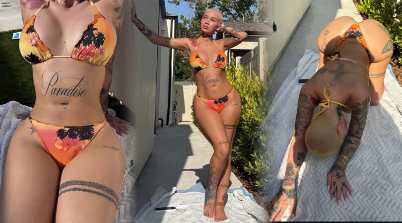 Bhad Bhabie Nearly Naked in Tiny Tropical Bikini – Hottie Shows Off Insane New Curves!