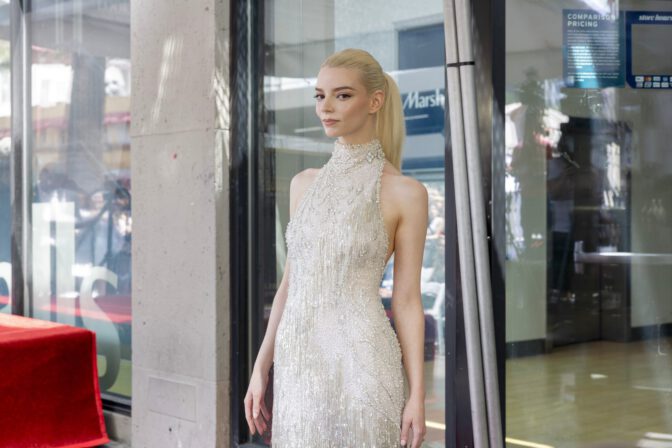 Anya Taylor Joy Legs Hollywood Walk Of Fame Miley Cyrus