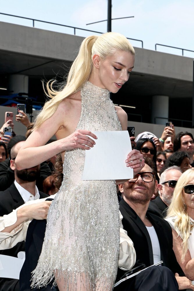 Anya Taylor Joy Legs Hollywood Walk Of Fame Miley Cyrus