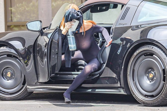 Bianca Censori Boobs Ass See Through Bodysuit Naked Look