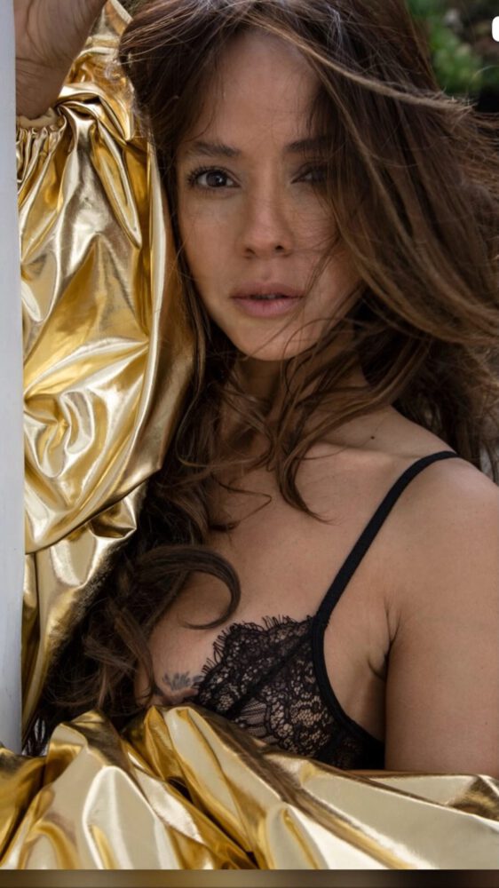 Dania Ramirez Topless Nude Wet Body Tony Duran Shoot