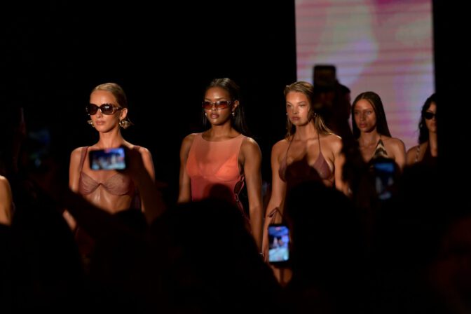 Jayde Pollard Bare Ass Thong Boobs Catwalk Miami