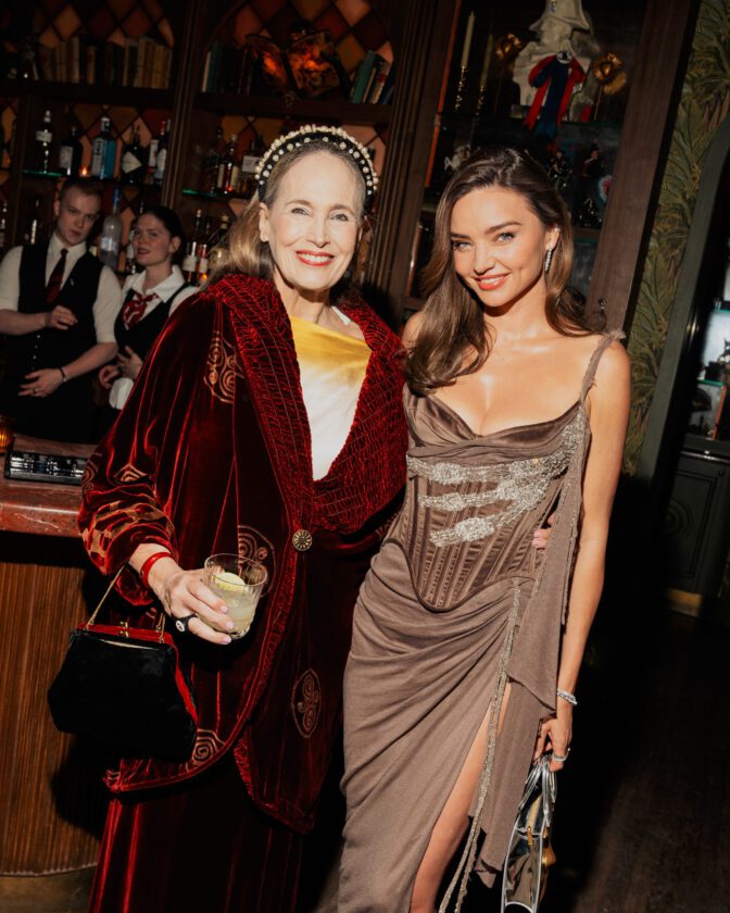 Miranda Kerr Cleavage Legs Sexy Dress Baz Luhrmann Monsieur Afterparty
