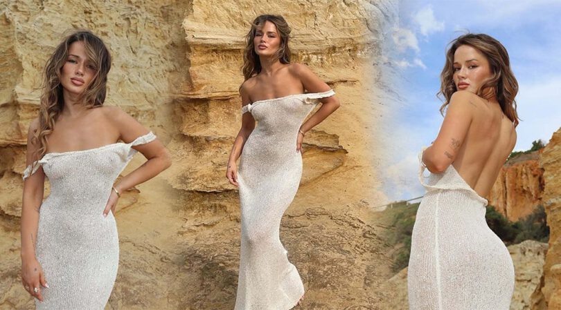 Isabelle Clarke Serves Pure Fire in That Tight Sparkly Dress โ Curves on Full Display