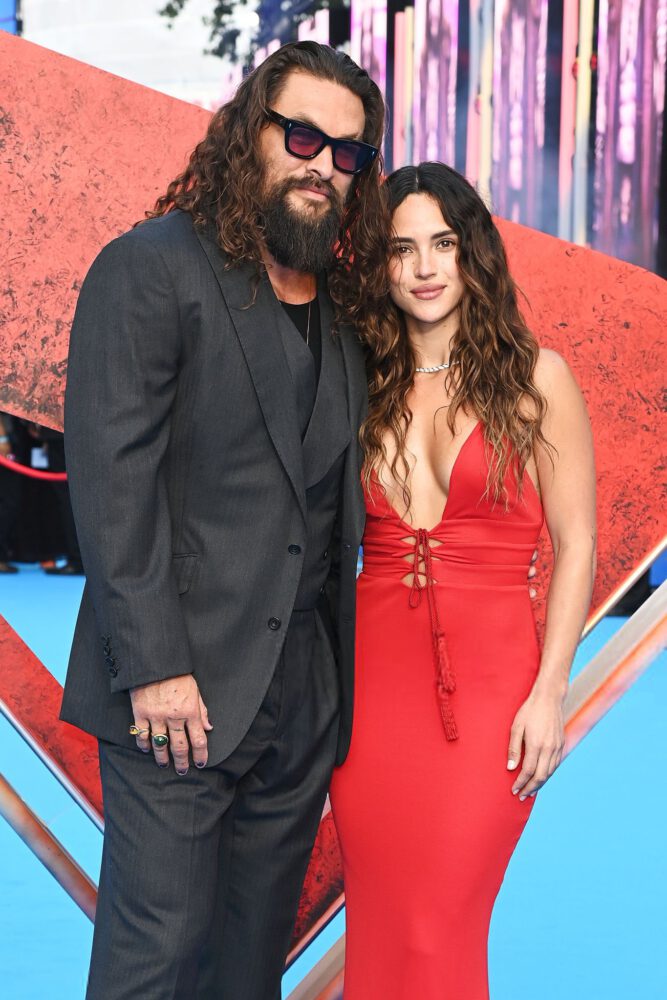 Adria Arjona Red Dress Cleavage Booty Supergirl Event London