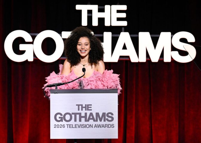 Chase Infiniti Hot Cleavage Pink Dress Gotham