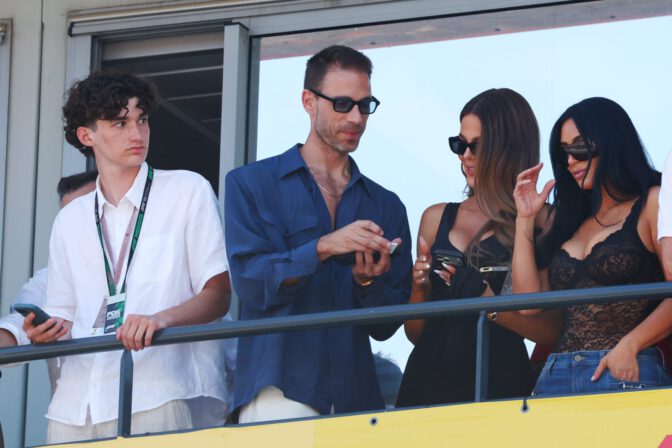 Kim Kardashian Big Boobs Monaco Grand Prix