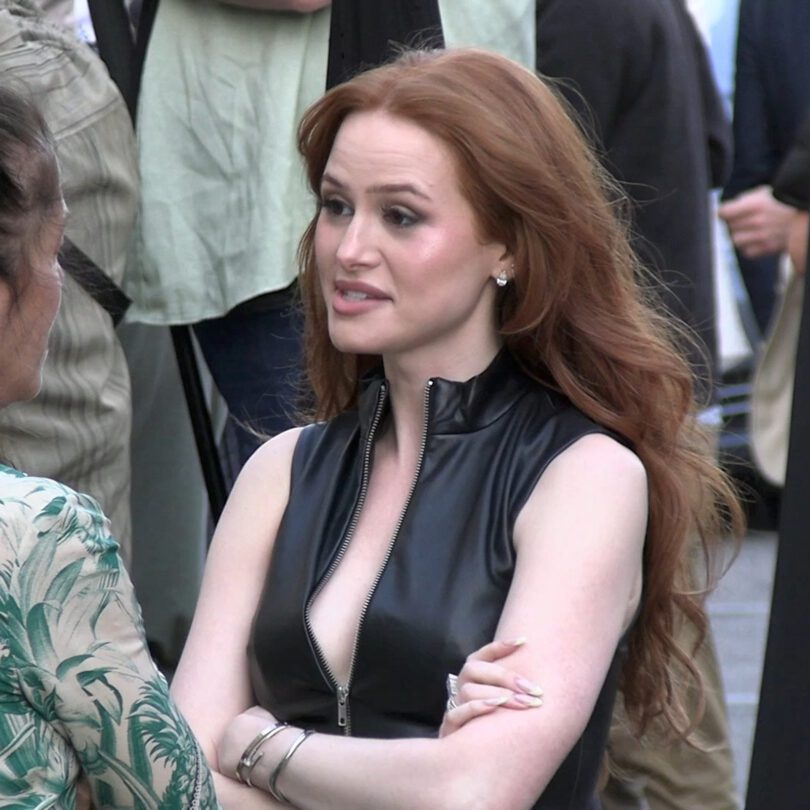 Madelaine Petsch Sexy Body Leather Curves