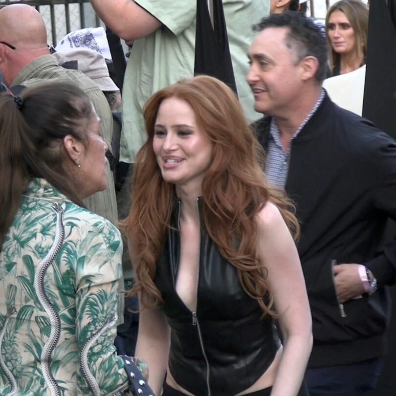 Madelaine Petsch Sexy Body Leather Curves