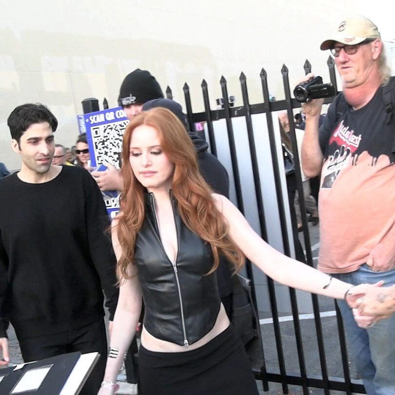 Madelaine Petsch Sexy Body Leather Curves