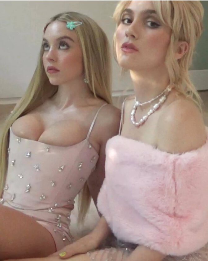 Sydney Sweeney Big Boobs Maude Apatow Cleavage Davis Bates Shoot