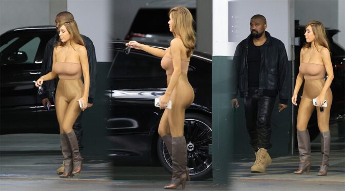 Bianca Censori’s Insane Nude Bodysuit Leaves Nothing Hidden in LA Parking Garage