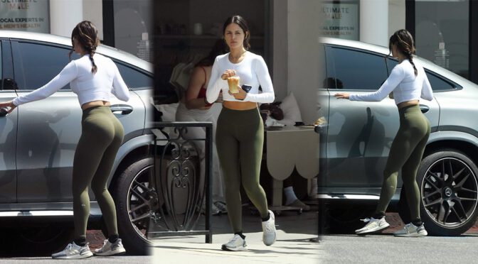 Eiza Gonzalez Packs Her Juicy Booty Into Skin-Tight Leggings For A Sizzling Coffee Run