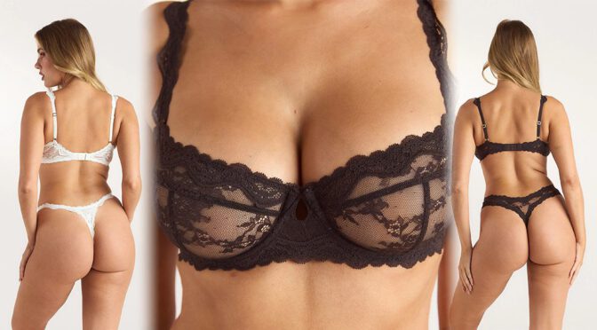 Kara Del Toro Stuns in Pretty Please Lounge Lingerie Collection