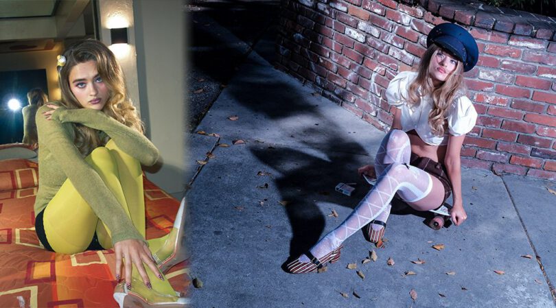 Lizzy Greene Turns Up the Playful Heat in Her Polyester Magazine Fashion Story