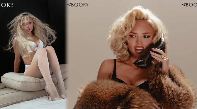 Natalie Alyn Lind in Skimpy Leopard Print and Lingerie for A Book of Magazine – The Dutton Ranch Star’s Hottest Shoot Yet