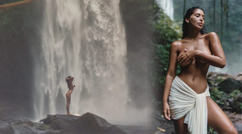 Tatiana Panakal Shows Off Her Naked Curves In A Wet Jungle Photoshoot (NSFW)