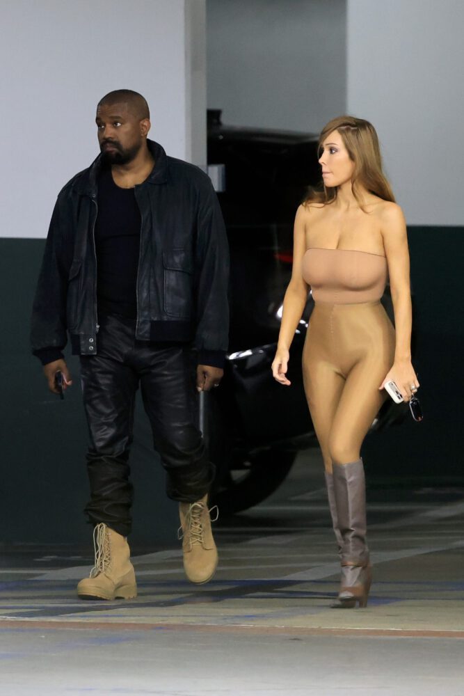 Bianca Censori Nude Bodysuit Big Ass Boobs Los Angeles