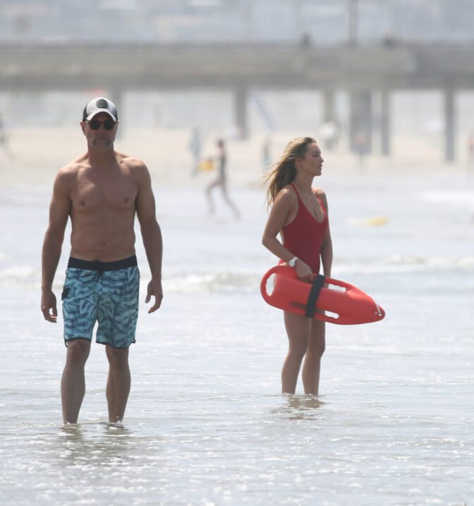 Hassie Harrison Big Boobs Baywatch Swimsuit
