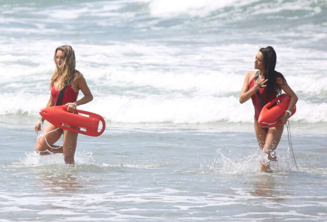 Hassie Harrison Big Boobs Baywatch Swimsuit
