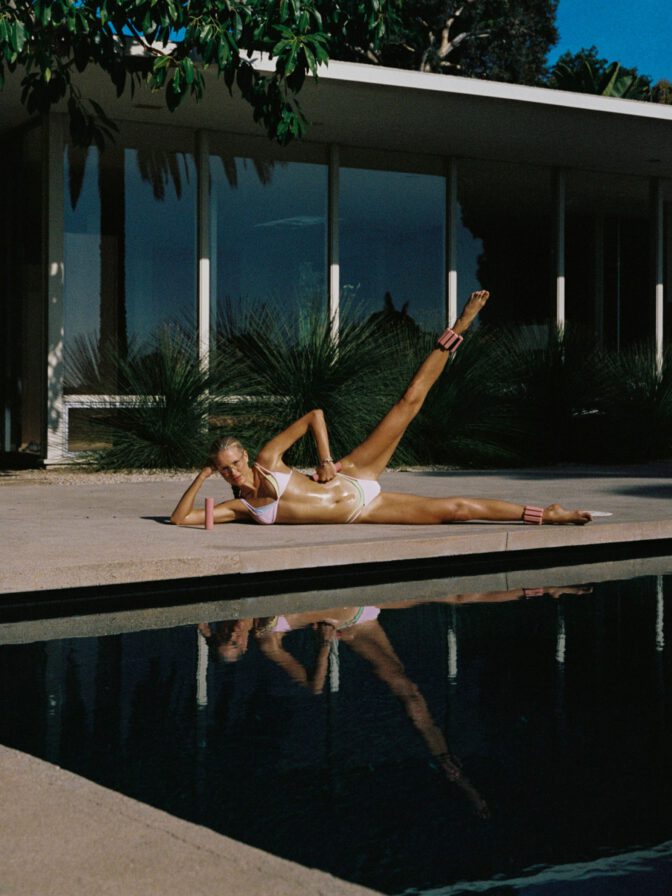 Karina Valeshnaya Sexy Glistening Body Wild Pacific Bikinis