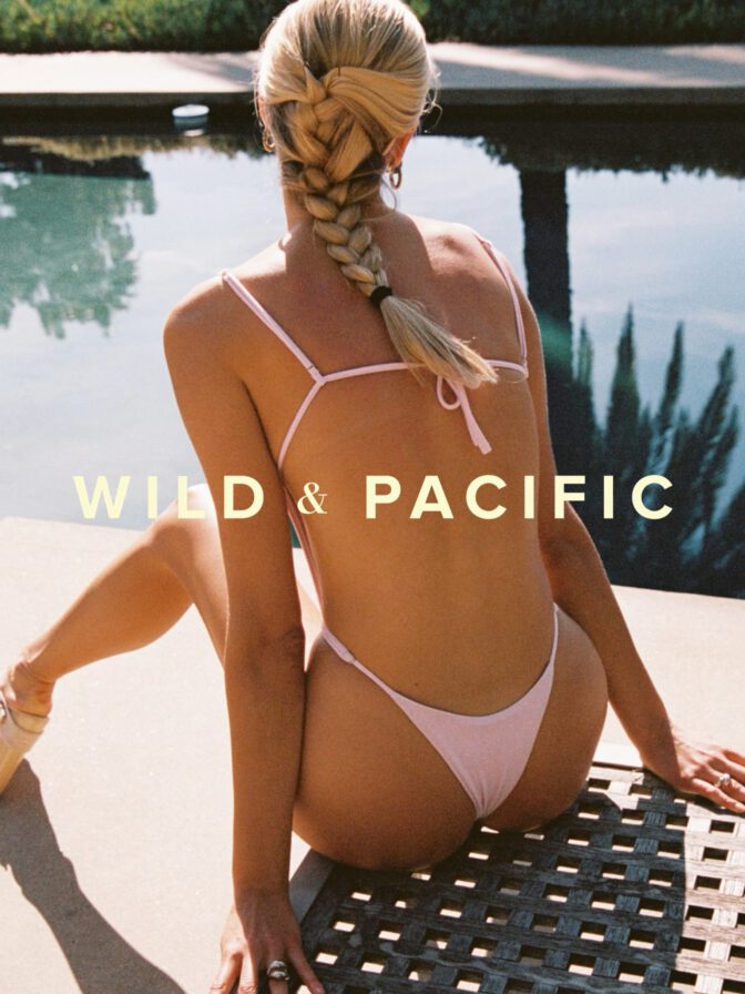 Karina Valeshnaya Sexy Glistening Body Wild Pacific Bikinis